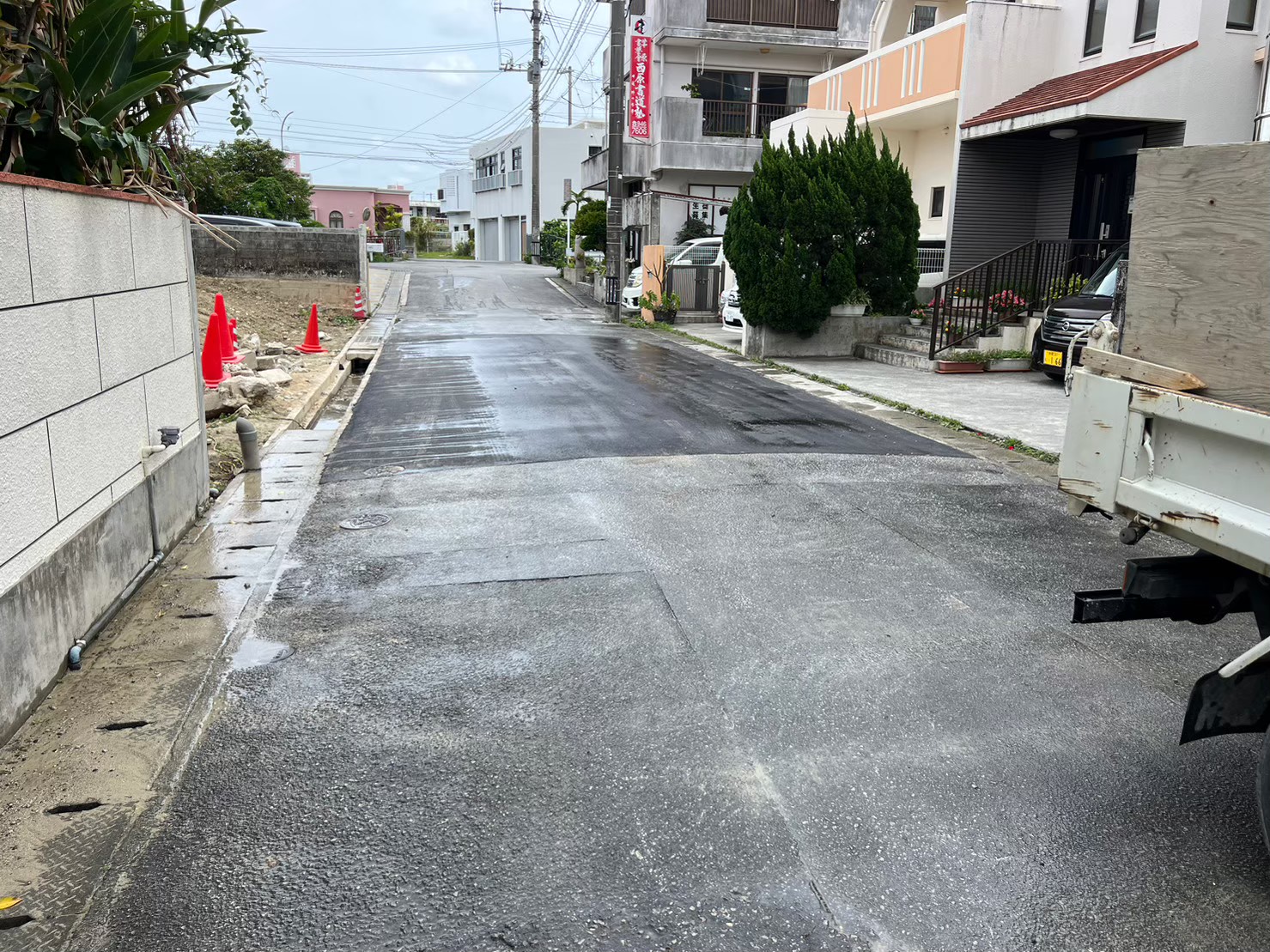 道路アスファルト舗装工事